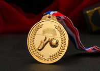 डबल पक्षीय धातु कस्टम खेल पदक, बच्चों के फुटबॉल पदक सीमा शुल्क सेवा उपलब्ध