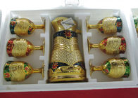 अरब सांस्कृतिक चाय सेट कलात्मक शादी के उपहार के रूप में अनुकूलित पैटर्न उपलब्ध है