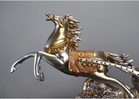 क्लासिक राल सजावट शिल्प चीनी विशेषता घोड़ा और खजाना शैली