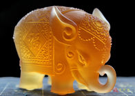 विला निवास आभूषण रंगीन घर सजावट शिल्प पशु हाथी शुभंकर