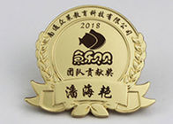 कॉर्पोरेट पुनर्विक्रेताओं स्मृति चिन्ह उत्कीर्ण पदक पुरस्कार 3-5 मिमी मोटाई कस्टम लोगो