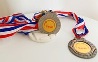 रिबन 3 डी डिज़ाइन सेवा जिंक मिश्र धातु उत्कीर्ण खेल पदक