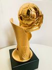 हैंडबाल कस्टम बॉल हाथ में विजेताओं के लिए पुरस्कार के रूप में उत्कीर्ण ट्राफी
