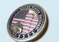 ईगल प्रतीक के साथ सैन्य कस्टम खेल पदक संयुक्त राज्य अमेरिका के दिग्गज शैली