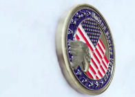ईगल प्रतीक के साथ सैन्य कस्टम खेल पदक संयुक्त राज्य अमेरिका के दिग्गज शैली