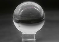 पारदर्शी ग्लास बॉल क्रिस्टल सजावट शिल्प 2 - 30 सेमी व्यास वैकल्पिक