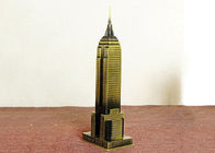 अमेरिकी एम्पायर स्टेट बिल्डिंग मॉडल मिश्र धातु सामग्री निर्मित दो आकार वैकल्पिक