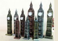 गृह सज्जा DIY शिल्प उपहार लंदन प्रसिद्ध बड़ी बेन घड़ी प्रतिमा लौह सामग्री